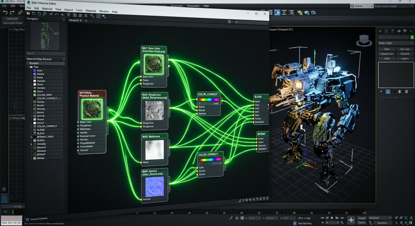 【ScriptSpot 全站排名第一神作】3ds Max 全局丢失贴图秒级重关联工具 (RelinkBitmaps.ms)